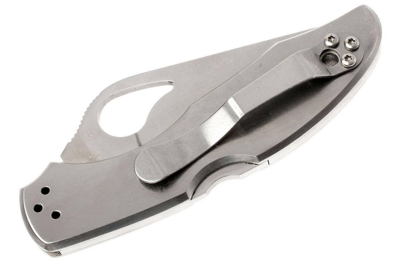 Spyderco Byrd Meadowlark 2 Stainless Steel BY04PS partly serrated zakmes