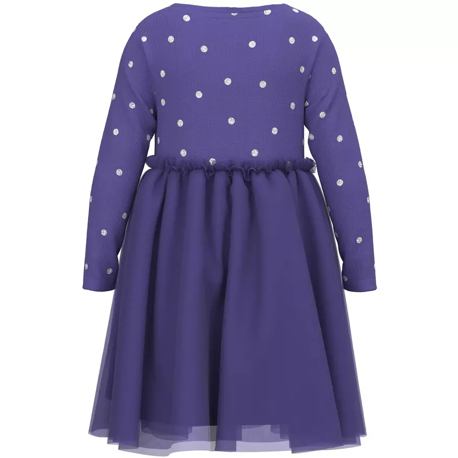 name it Kleid Nmfofelia Purple Opulence