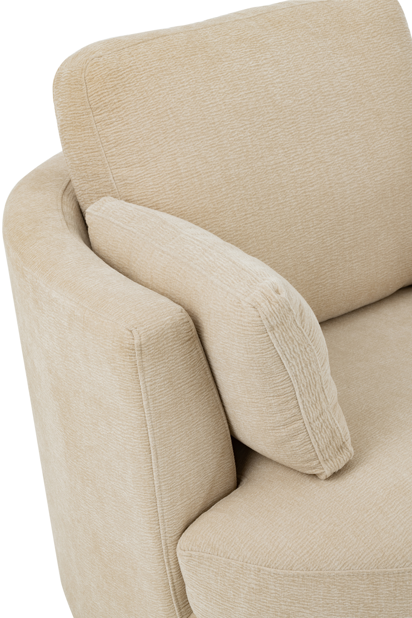 Fauteuil 360º lichtbeige
