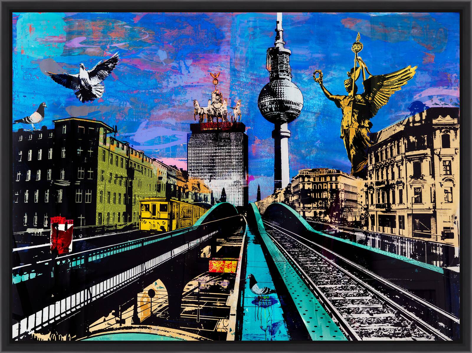 Berlin Eberswalder Himmel by Sandra Rauch - Limited Edition. Edition of: 150. Signed.