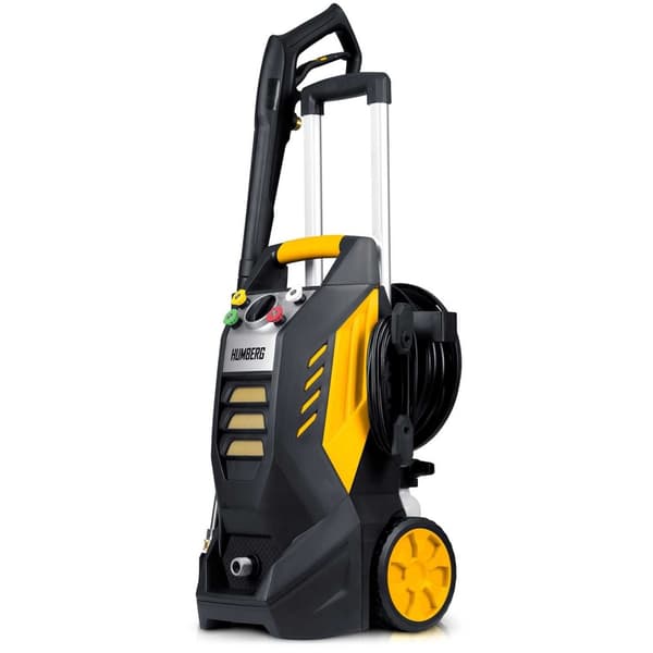 Høytrykkspyler med slangetrommel 2500W Humberg HM-302