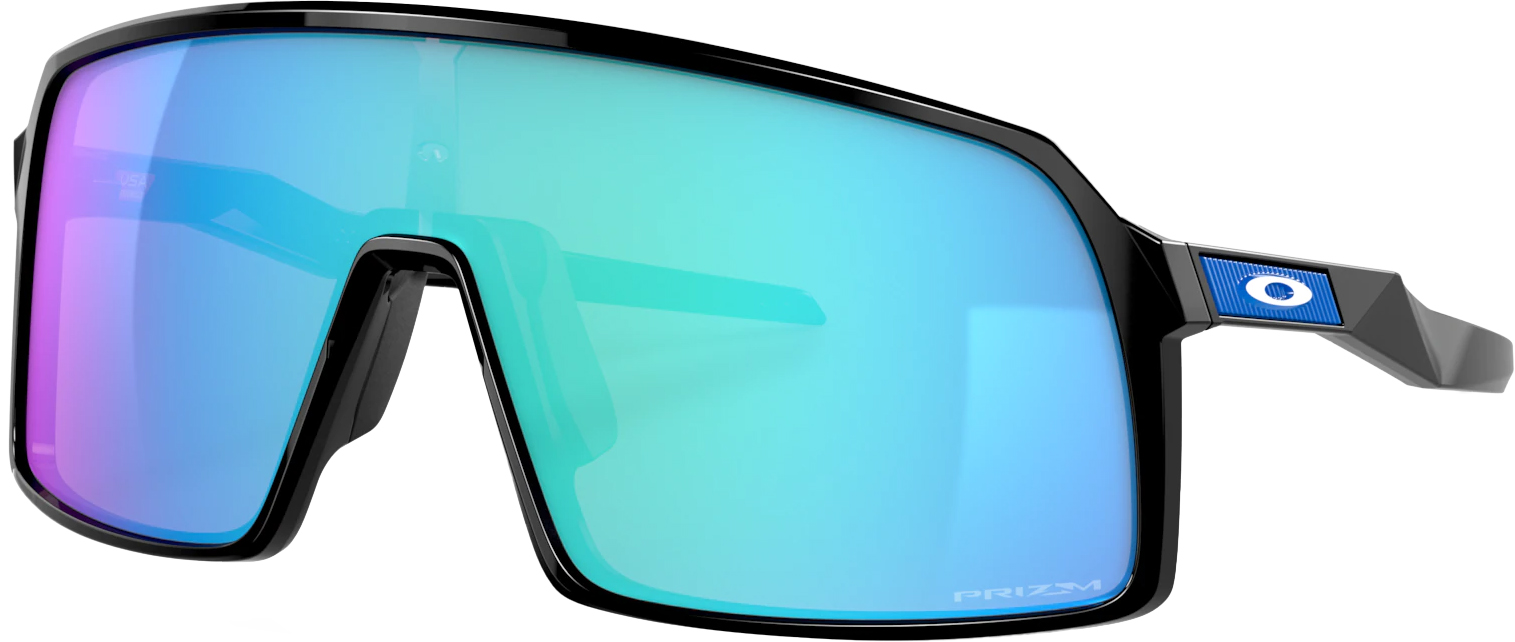 Sutro 9037/Polished Black w/Prizm Sapphire