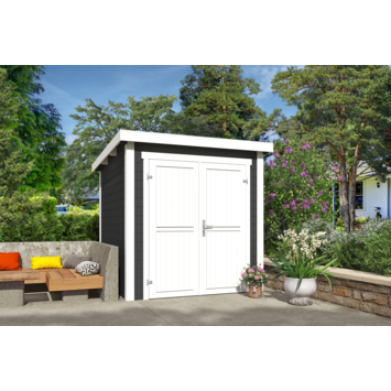 Tuinhuis Sara 200x200 cm grijs