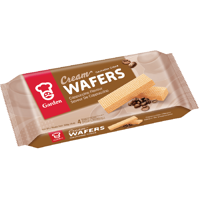 Garden Wafels Koekjes met Cappuccino Smaak 200g