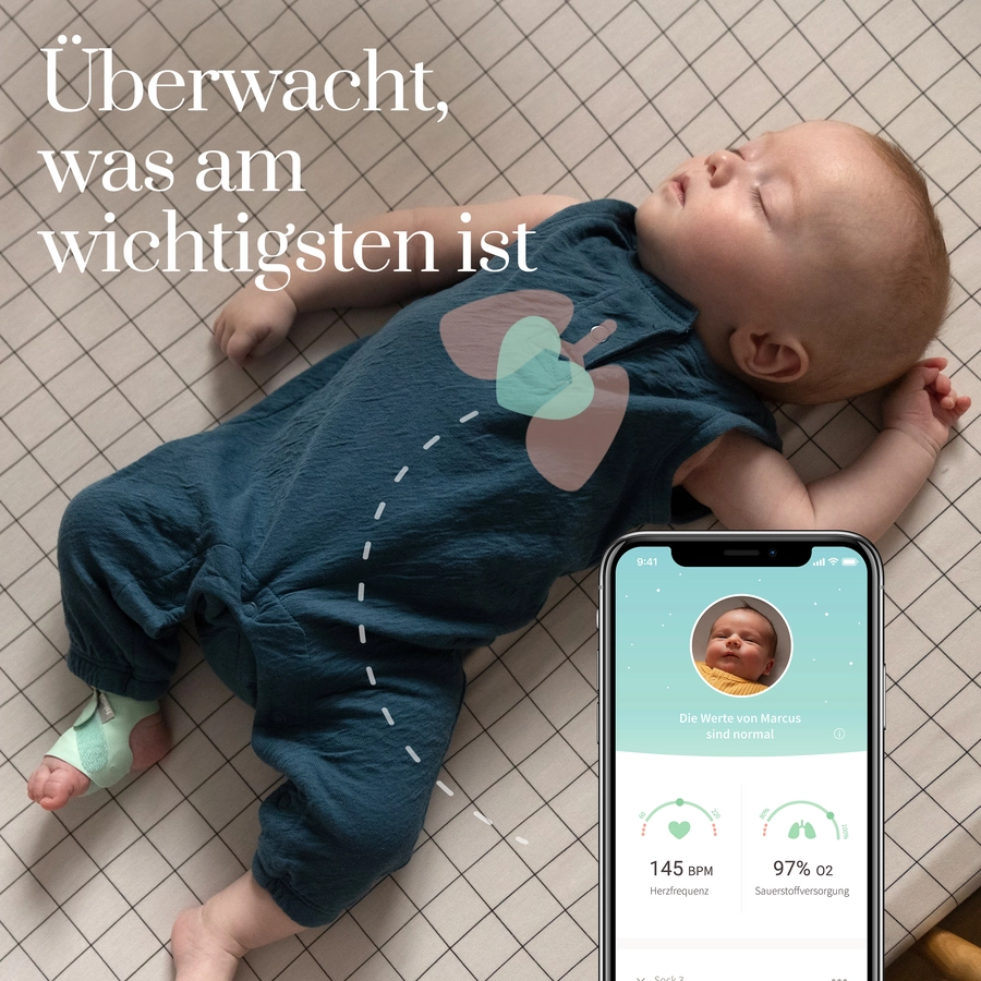 Owlet Smart Sock 3, mint