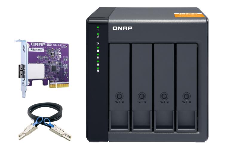 NAS-Erweiterungsgehäuse Desktop SATA 6Gbps JBOD Gehäuse<br>TL-D400S