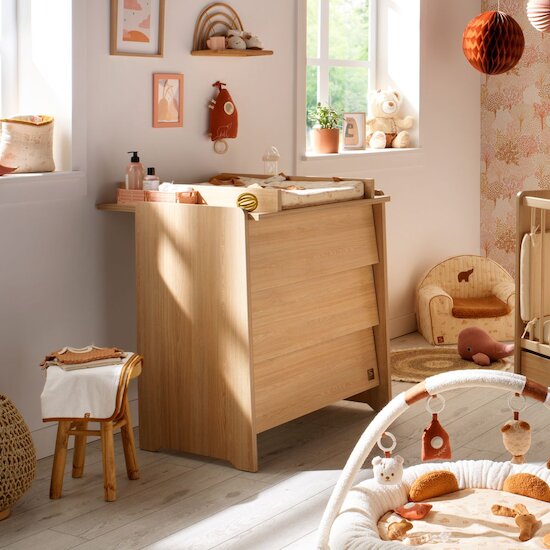 Cannelle Commode   Chêne miel        de               Sauthon Baby's Sweet Home