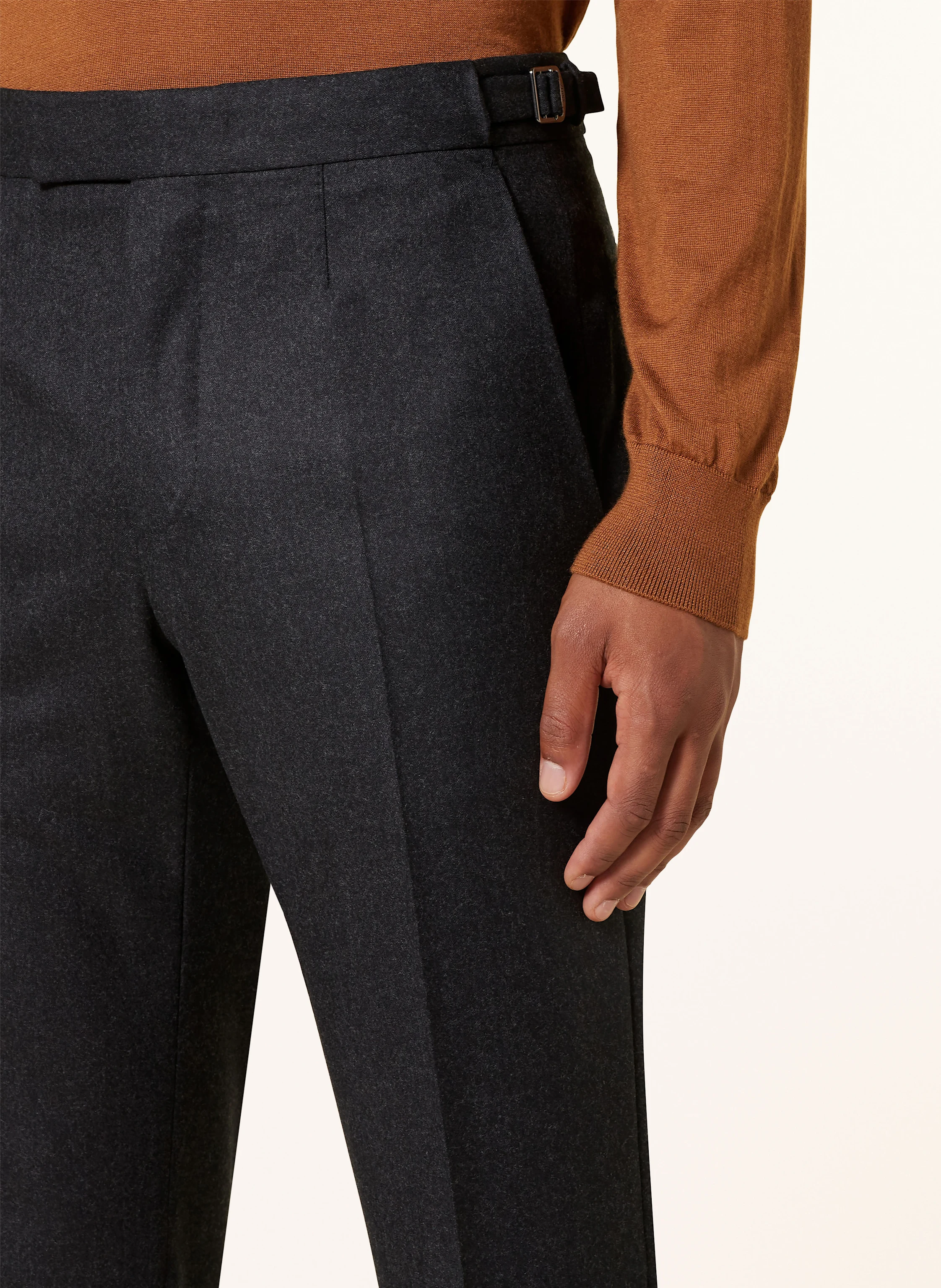 ZEGNA Flanellhose Narrow Fit