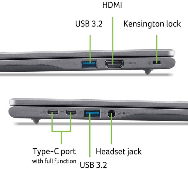 Acer Chromebook Plus 516 i3-1315U/8/128/IPS 16