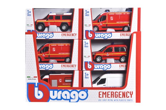 Modèle réduit Emergency Force Echelle 1/50 : Véhicule de Secours