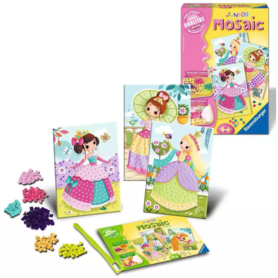 Ravensburger Mosaic Junior Princess bunt