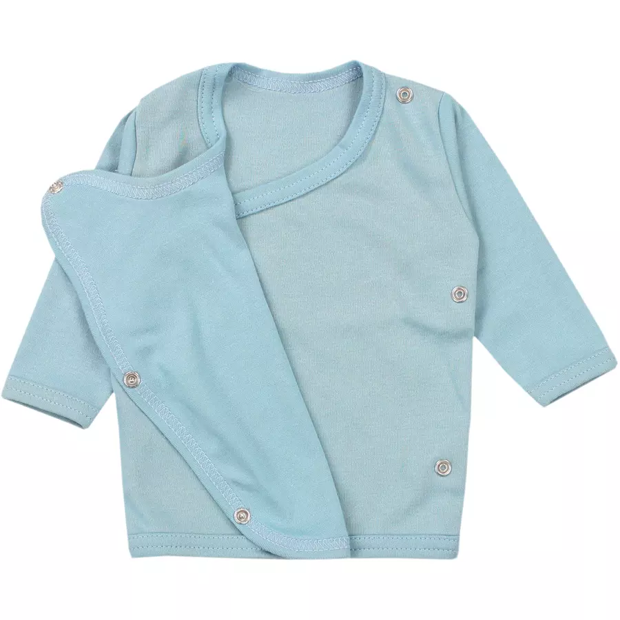TupTam Baby Jungen Wickelshirt Langarm 5er Set blau