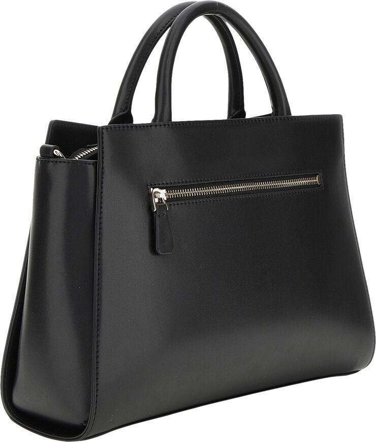 GUESS NOLANA GIRLFRIEND SATCHEL Black