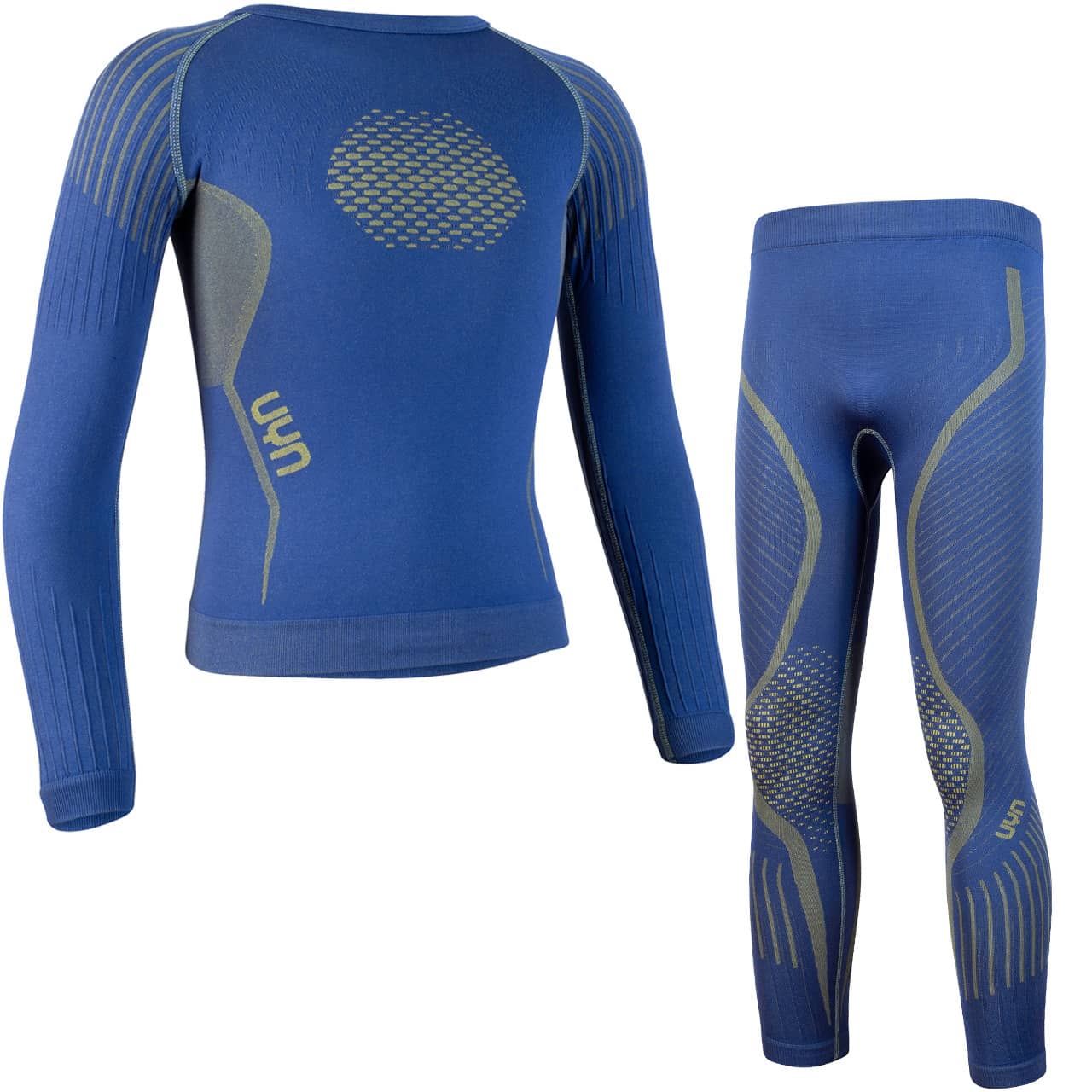 UYN Junior VISYON Unterwäsche Set royal sunny | UYN Skiunterwäsche Kinder | UYN | U | MARKEN | XSPO