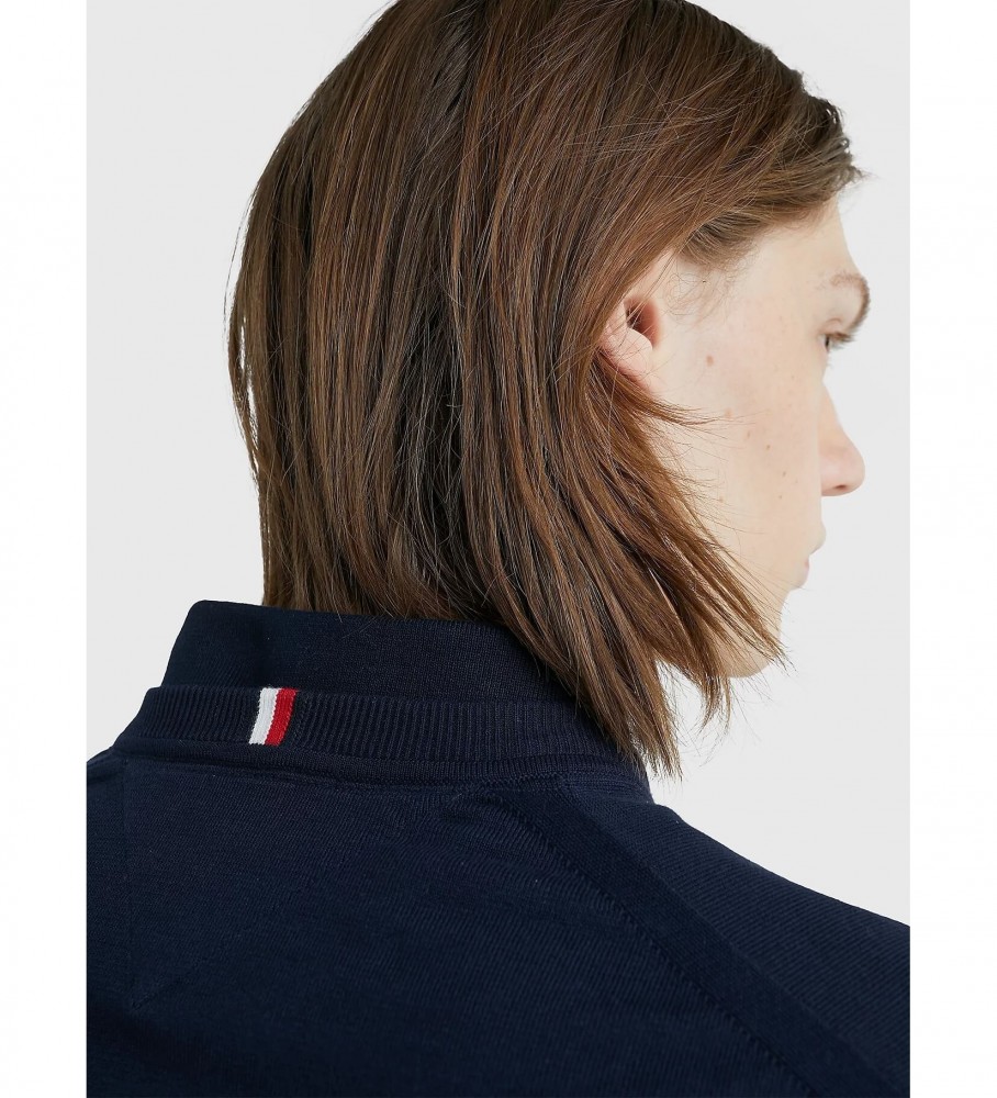 Camisa Tommy Hilfiger 1985 Gola Redonda em couro de marinheiro