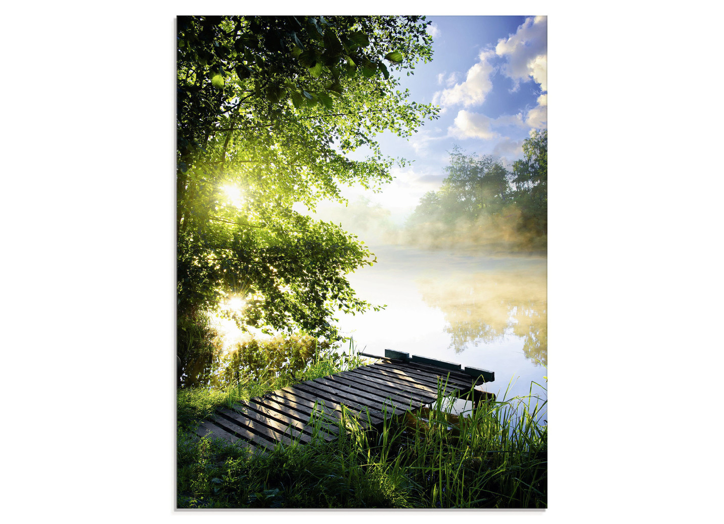 Glasbild mit Digitaldruck