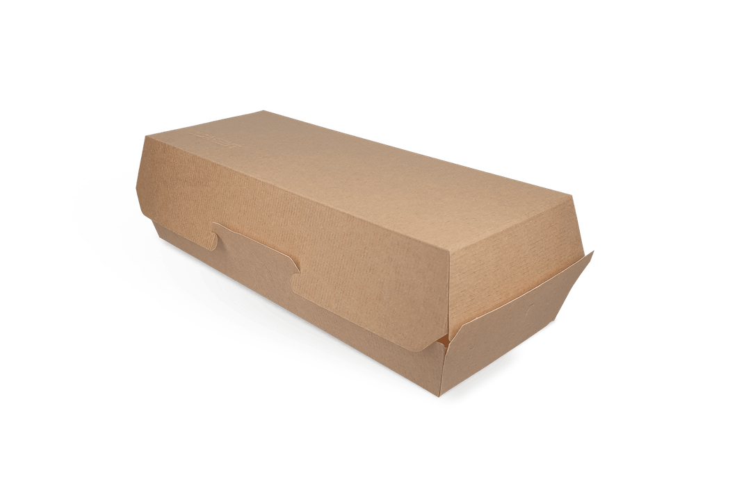 Panini/baguette box 26,5x12,2x7cm FSC®Mix karton BIO