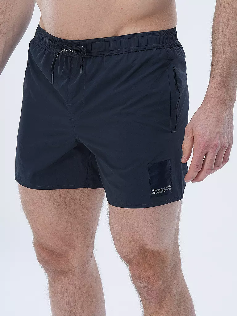 ARMANI EXCHANGE Badeshorts dunkelblau