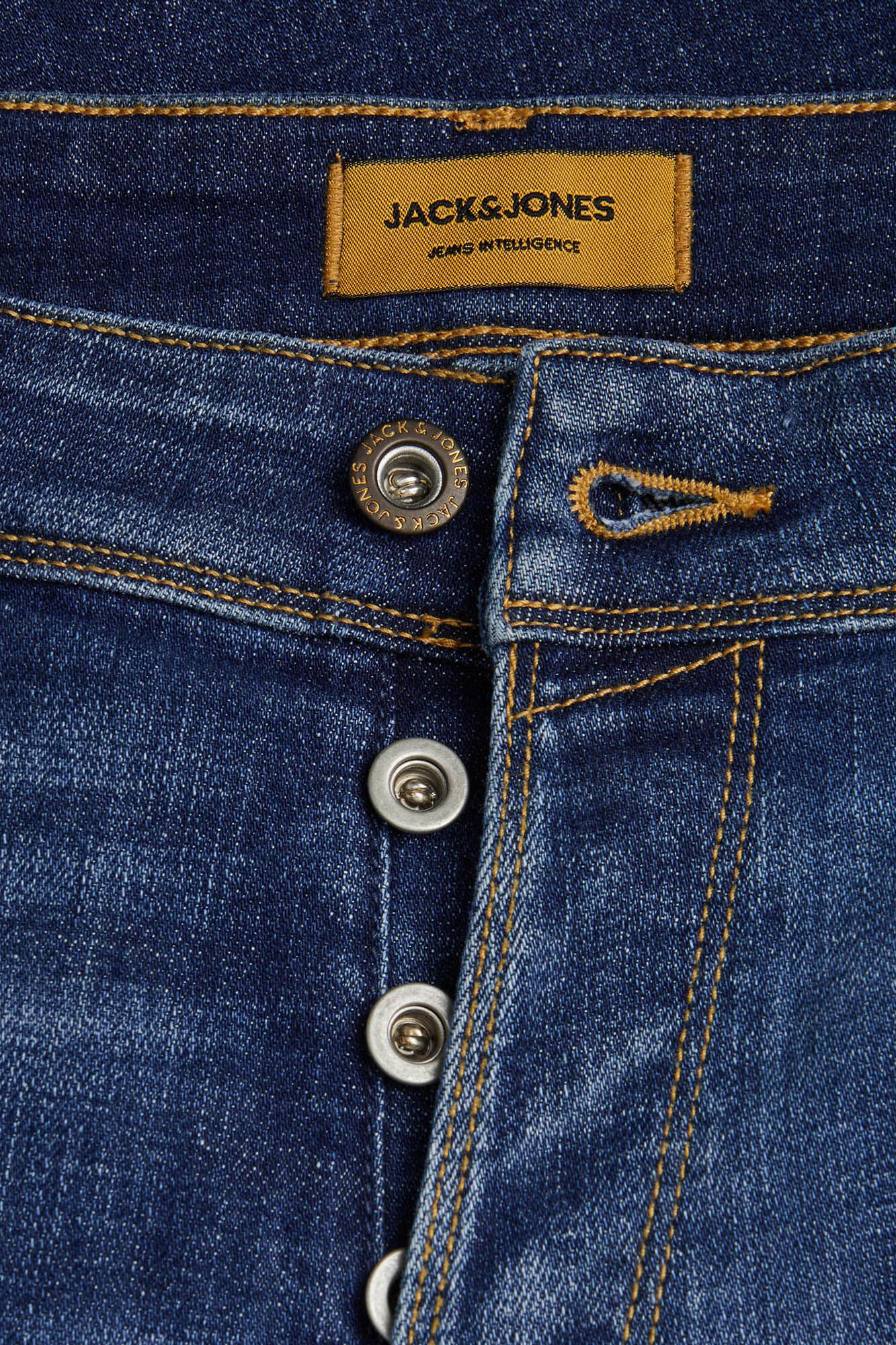 Calça jeans slim fit - azul médio