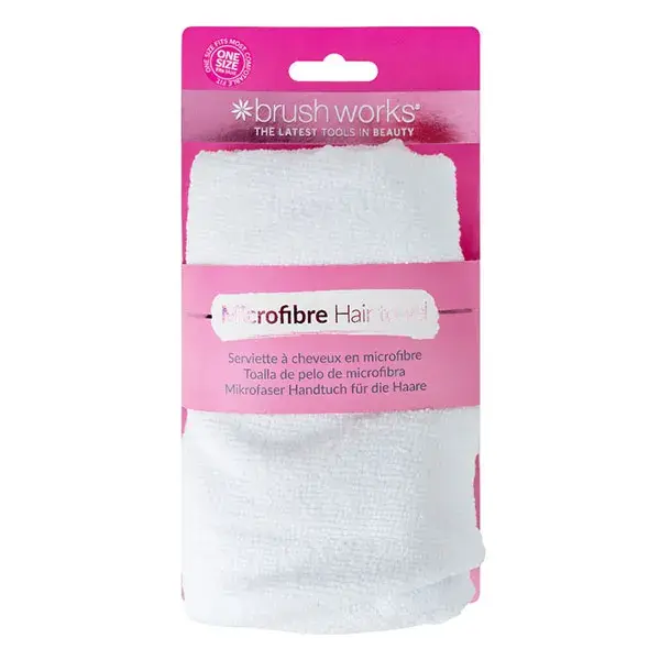 Toalha de cabelo de microfibra Brushworks