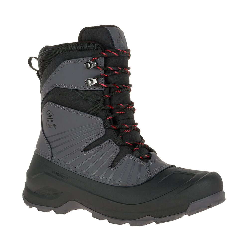 Kamik ICELAND - Après-ski Homme kcha-charcoal