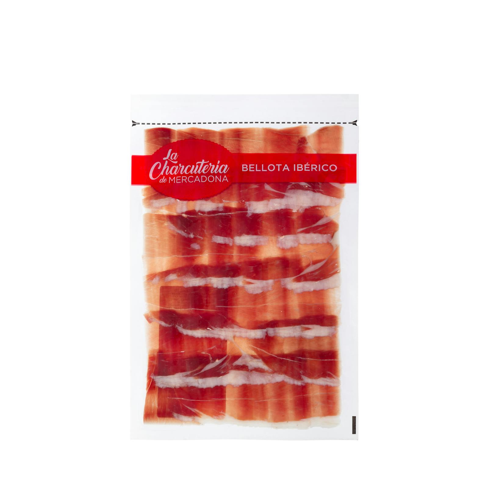 Jambon ibérique nourri au gland coupé en tapas