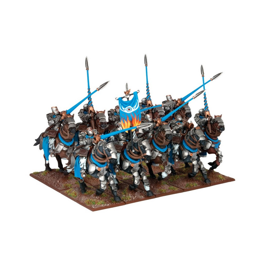 Kings of War - Basiléa - Régiment de Chevaliers Paladins
