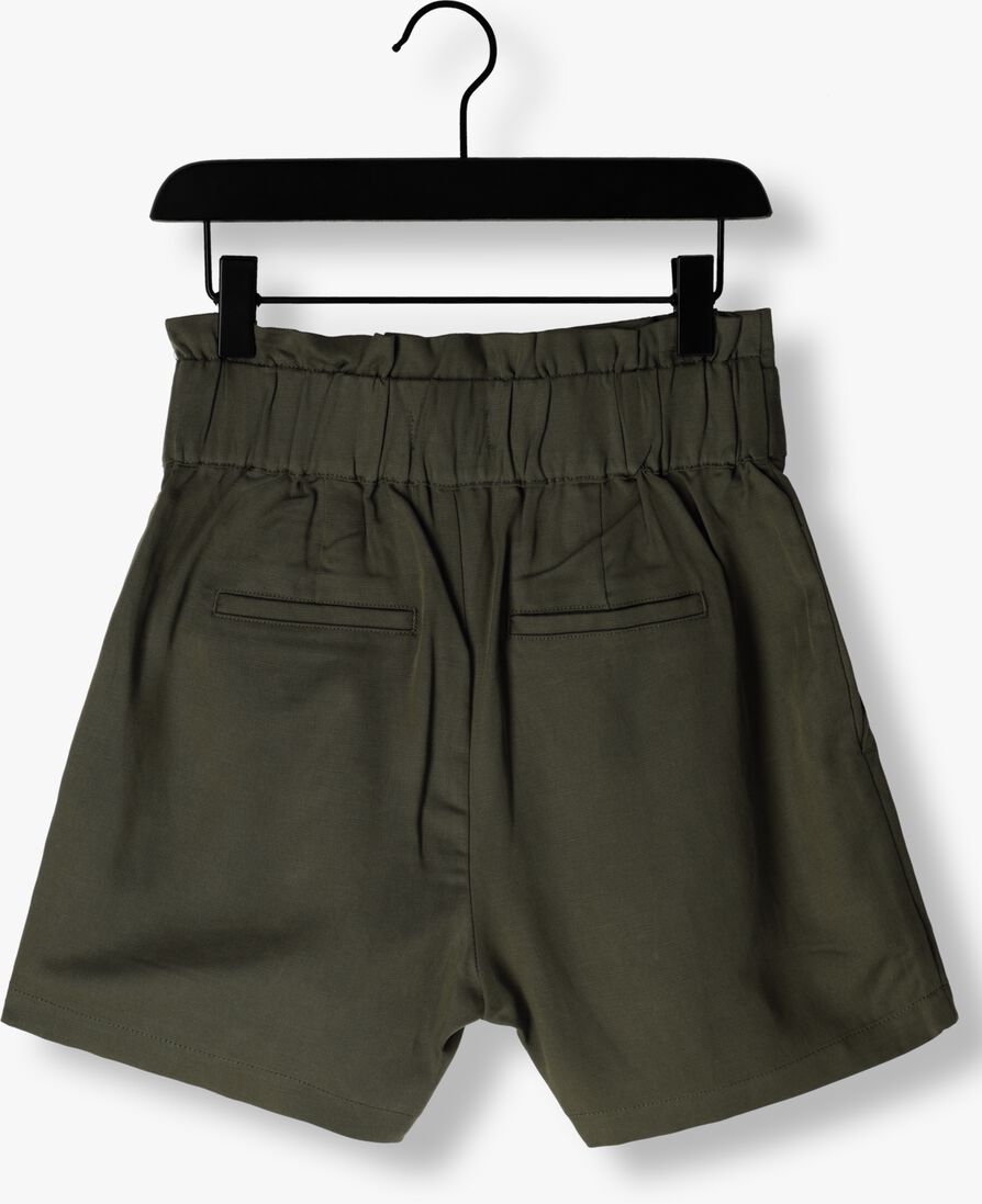 SCOTCH & SODA groene scotch & soda shorts high-rise paper bag short