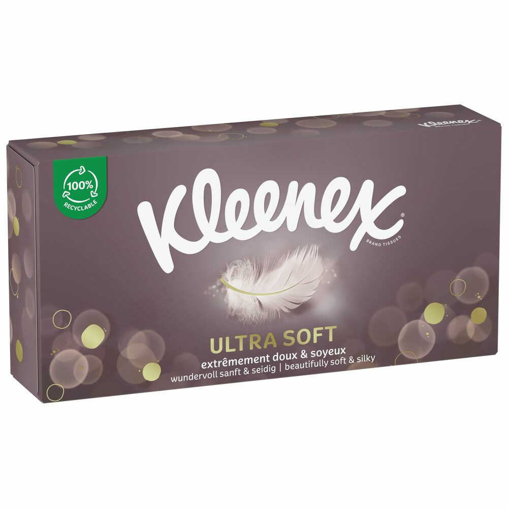 12x Kleenex Ultrasoft Tissues 64 stuks