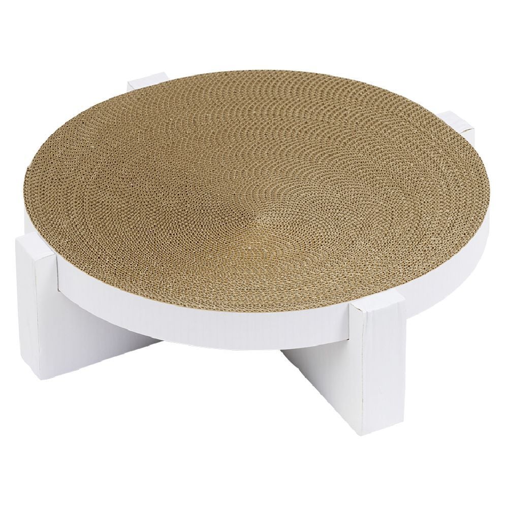 Grattoir pour chat bois marron