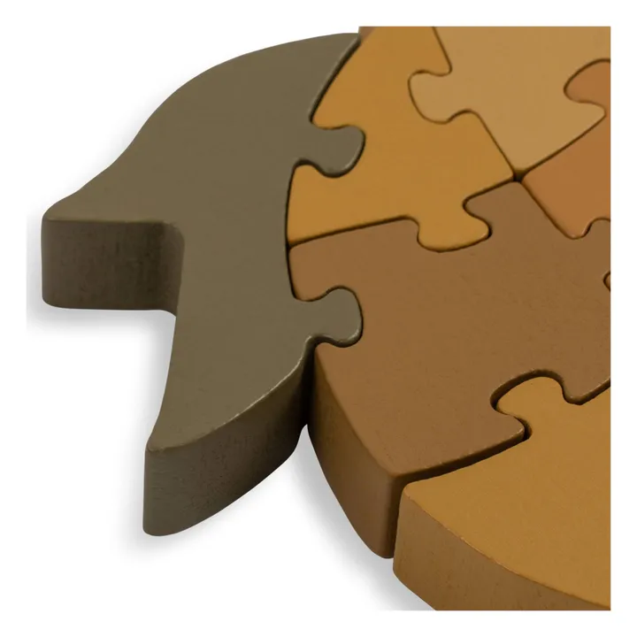 Konges Sløjd Puzzle Citron en bois FSC | Jaune