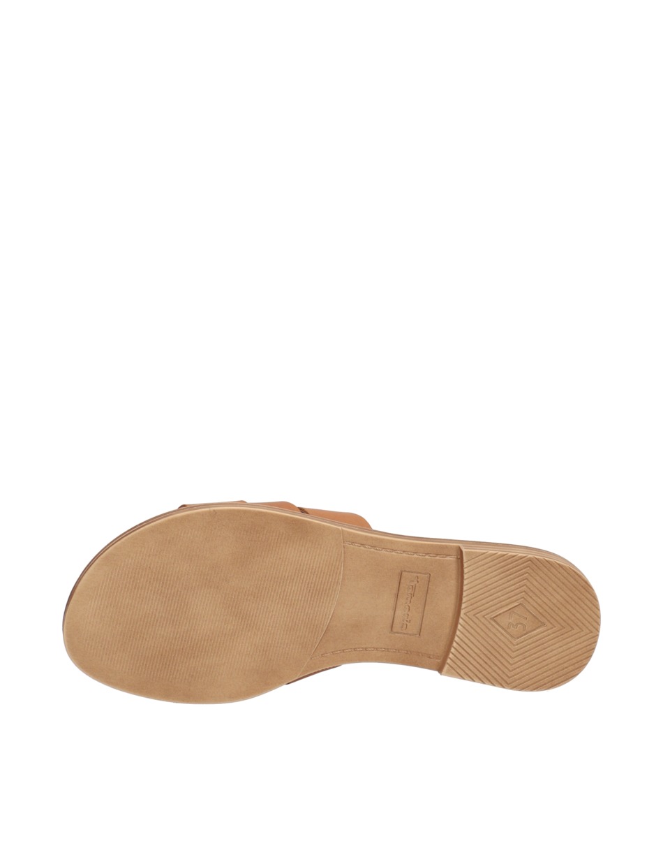 Glattleder Pantoffel