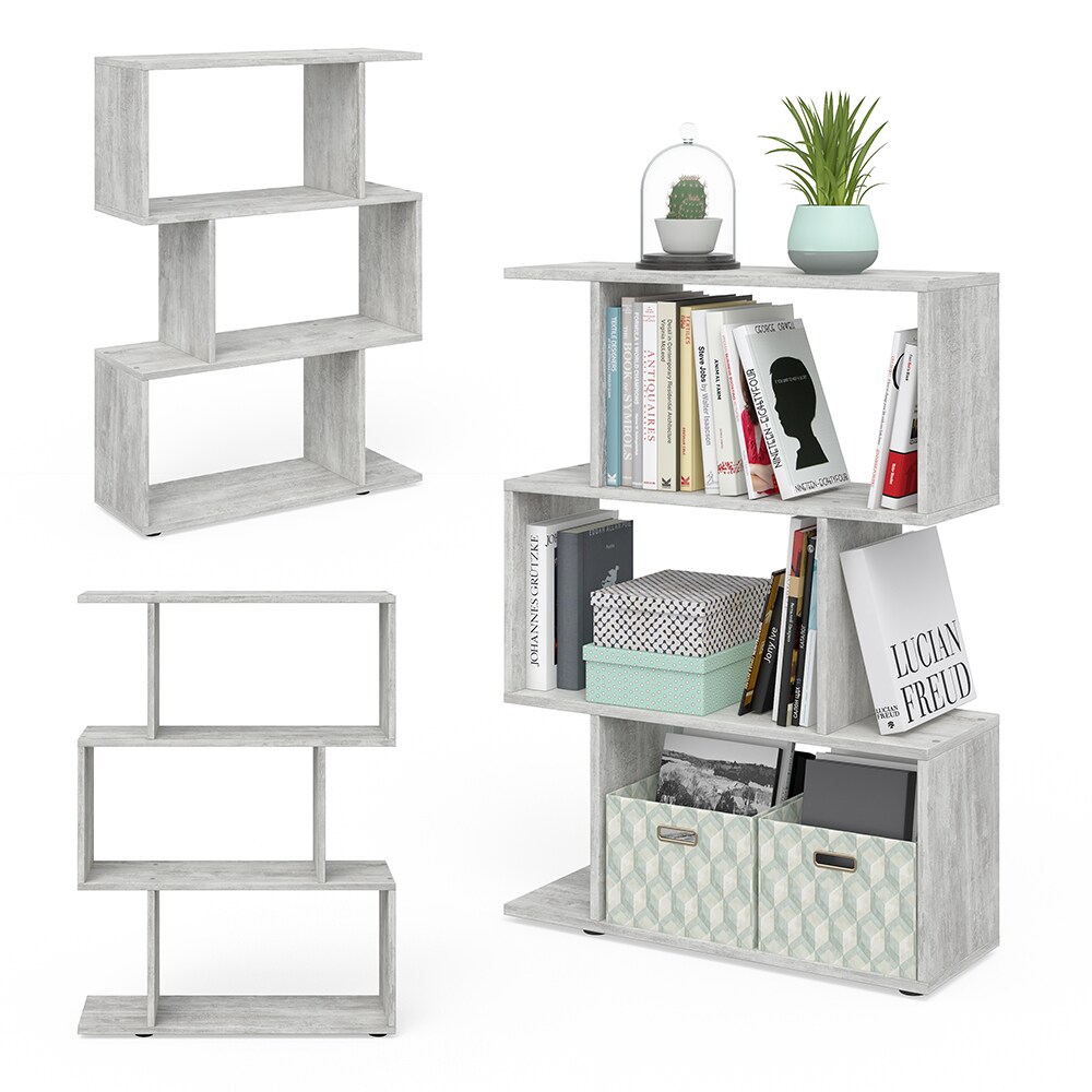 VICCO Raumteiler LEVIO Beton Regal Bücherregal Standregal Hochregal Wandregal