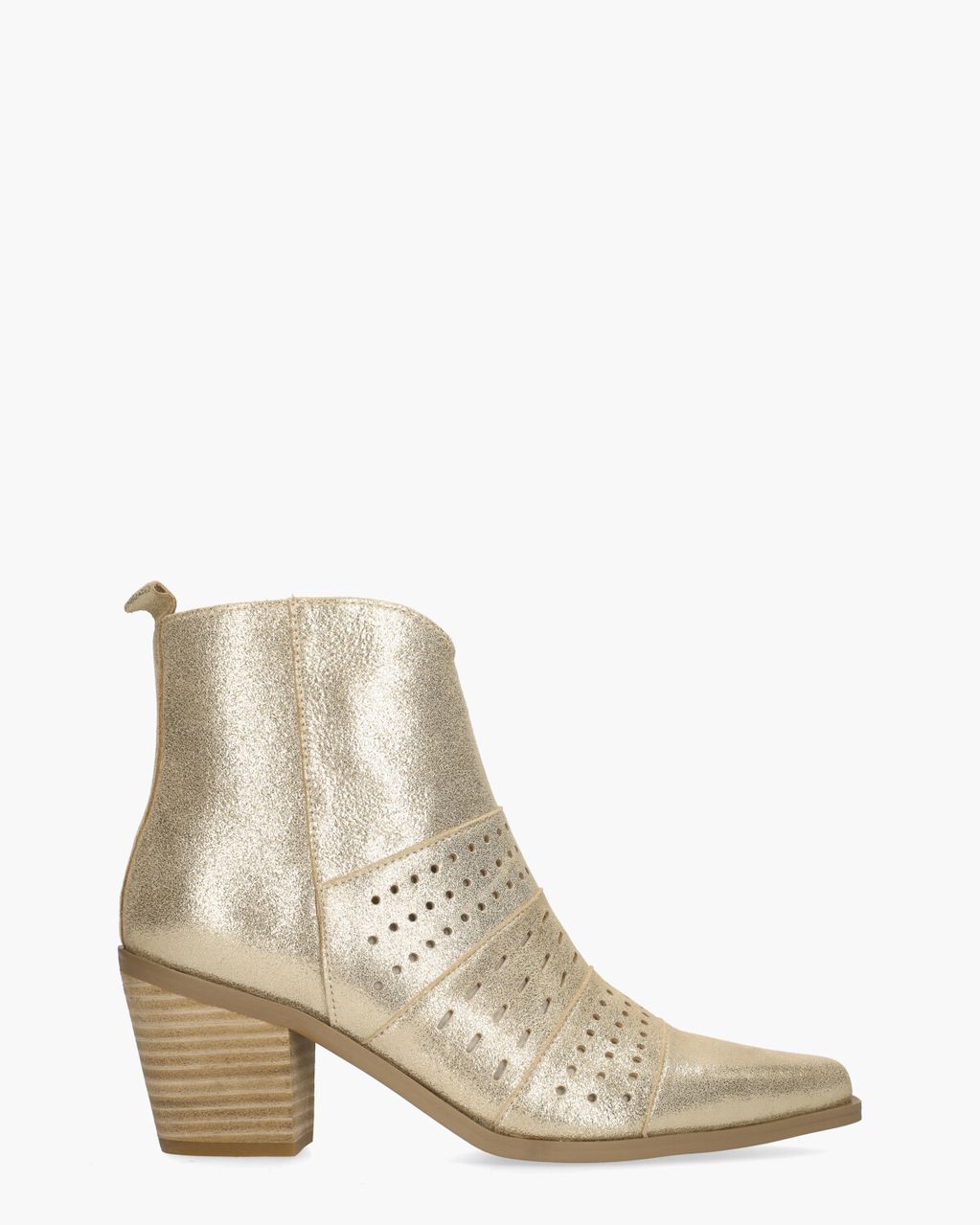 Di Lauro Wilanda Goud Dames Enkelboots
