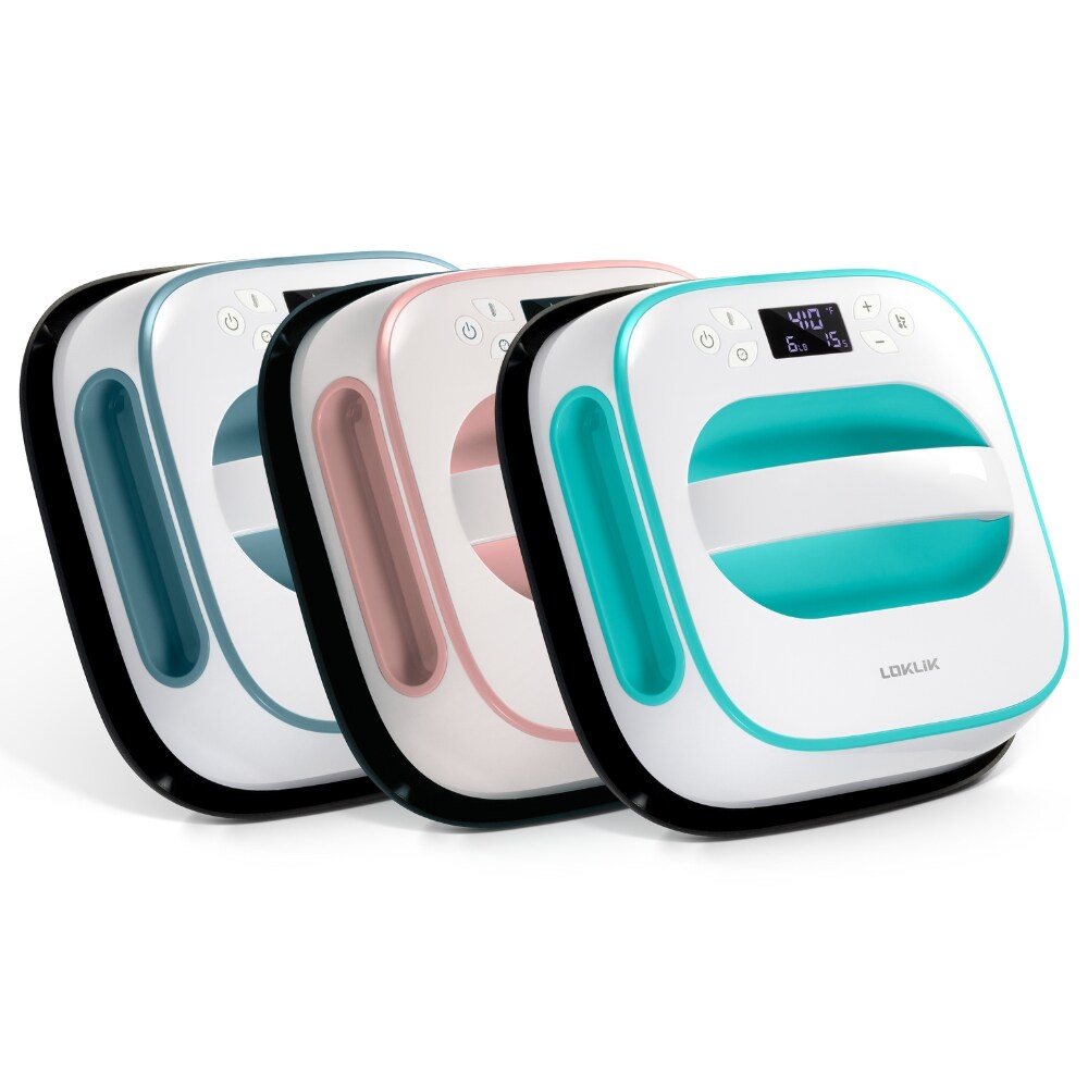 Loklik Easy Heat Press, loglik blue