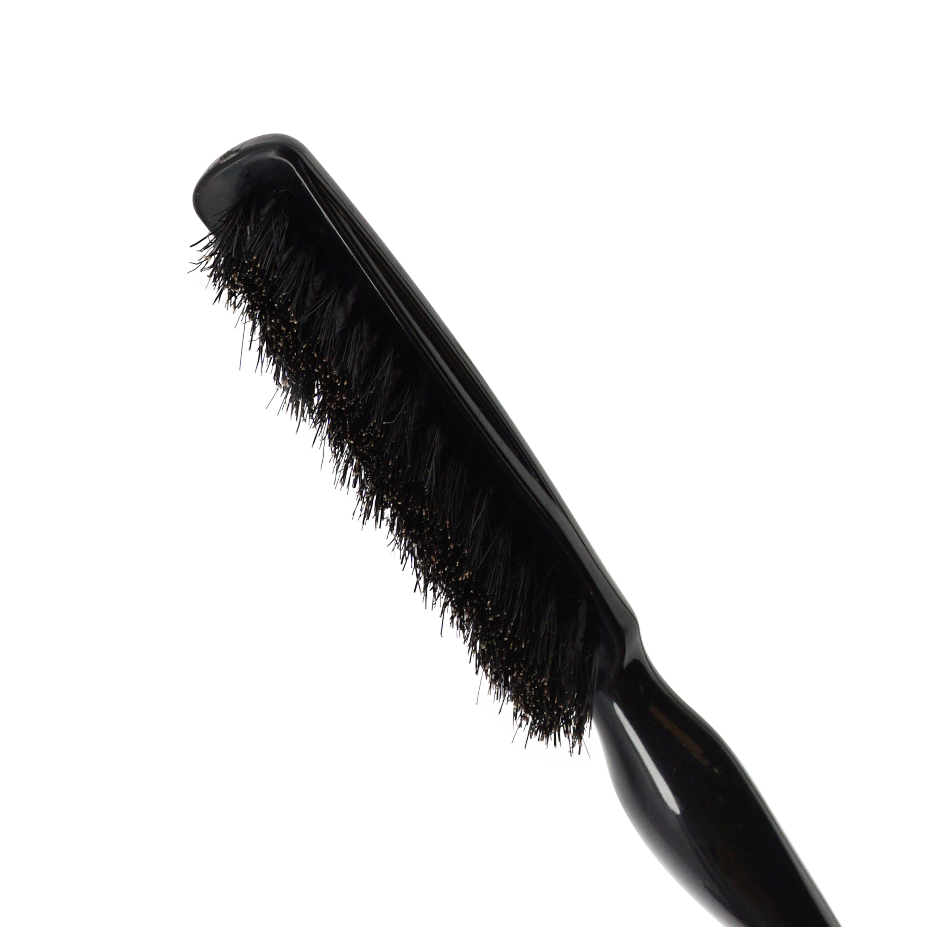 (23cm) Friseur Kamm Haar Styling Stielkamm für Sleek Zopf - Schwarz