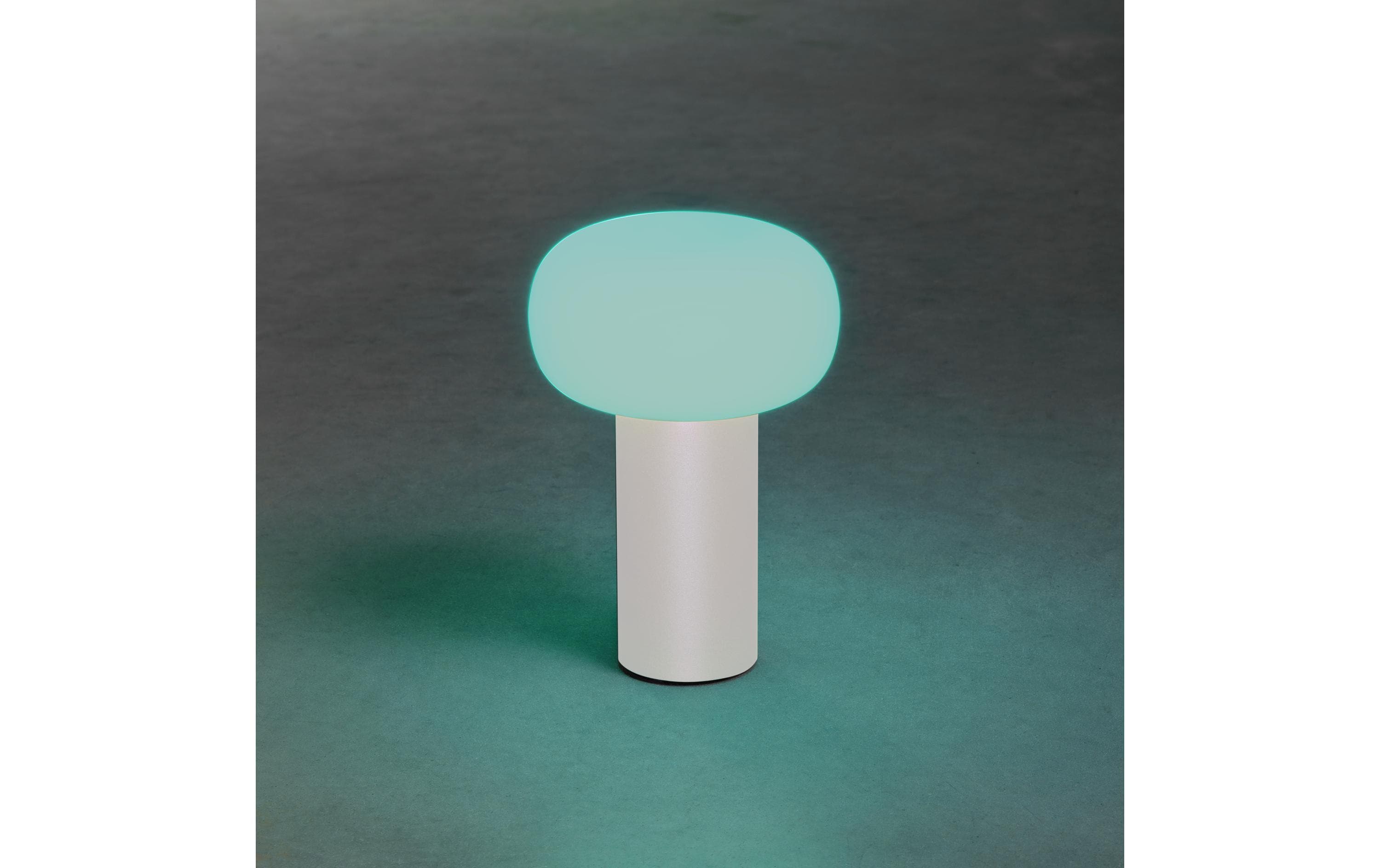 Tischleuchte USB Antibes, 2.5 W, RGBW, WeissAussenleuchte