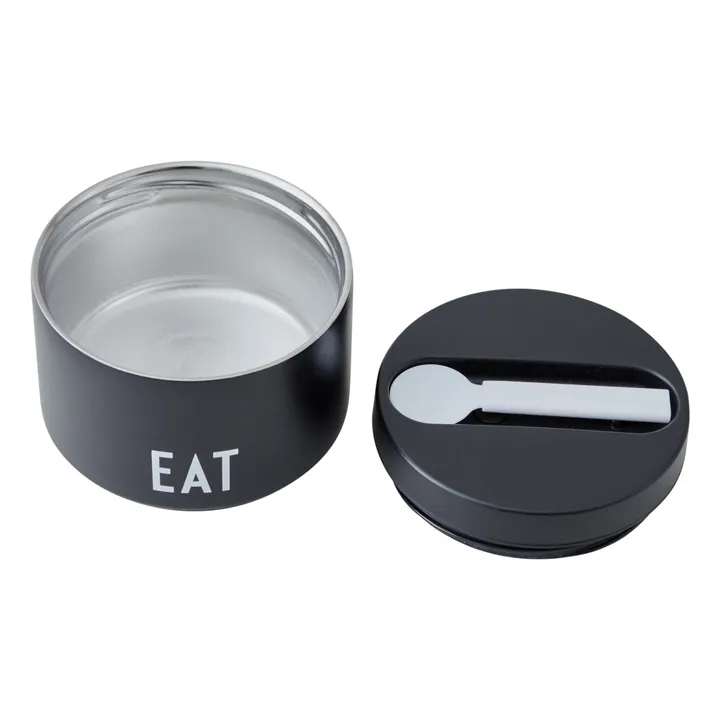 Design Letters Lunch Box thermique | Noir