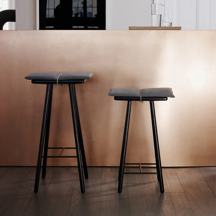 Fritz Hansen - Skagerak Georg Barhocker H 67 cm, Eiche schwarz / hellgrau