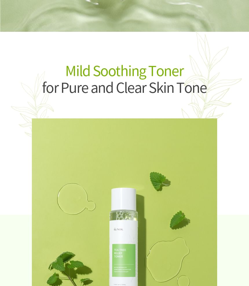 iUNIK - Tea Tree Relief Toner 200ml