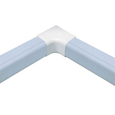Coude intérieur 90° HBH pour goulotte 80 x 60 cm spécial climatiseur fixe