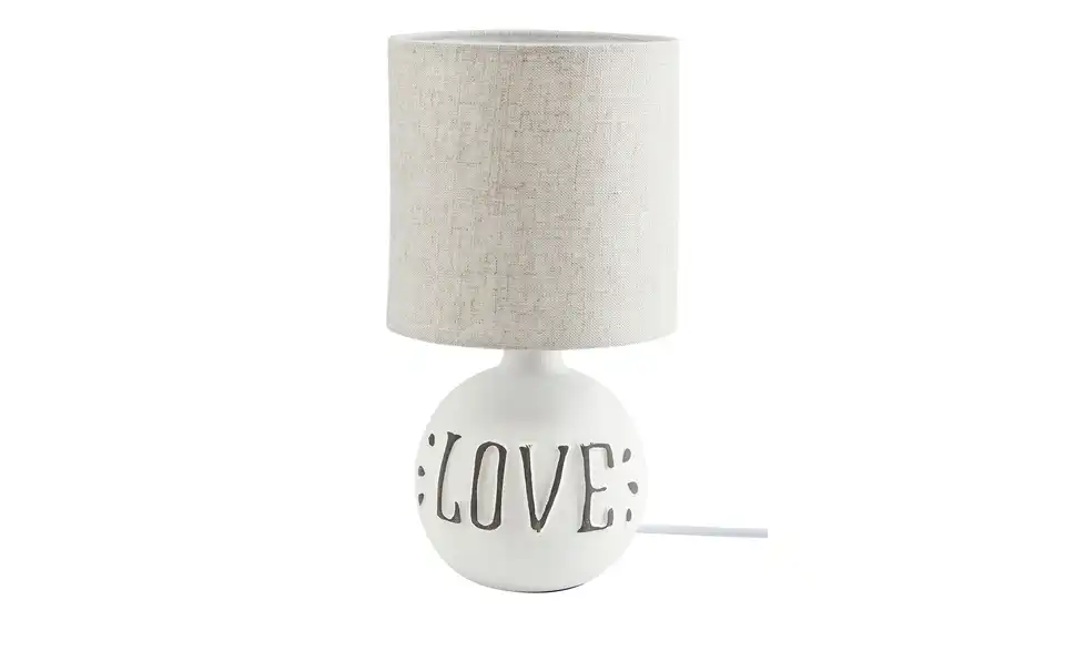 Tischleuchte, 1-flammig Love