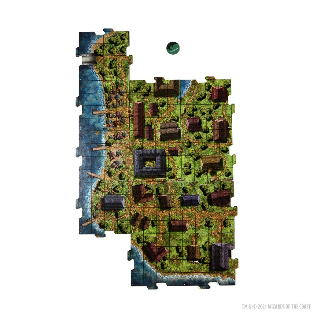 D&D: Ghosts of Saltmarsh Adventure System Board Game (Premium Edition)