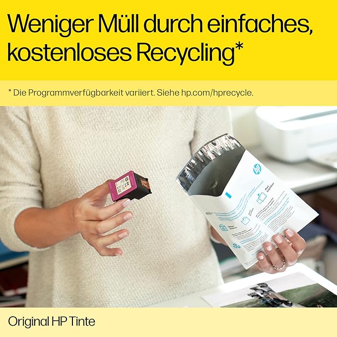 HP 305XL (3YM62AE) Original Druckerpatrone Schwarz mit hoher Reichweite für HP DeskJet 27xx, 41xx, HP ENVY 60xx, 64xx , 1er Pack