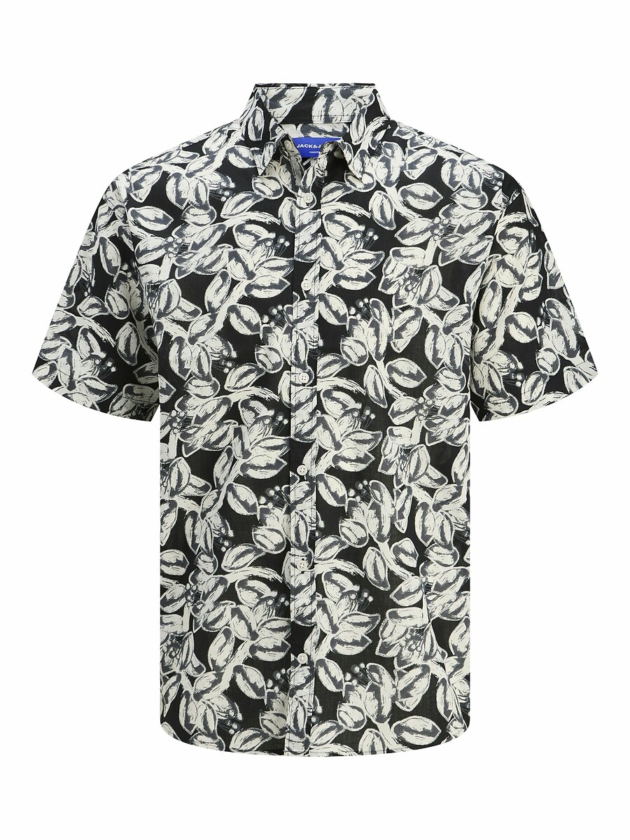 JACK & JONES<br>Camisa de algodão estampada