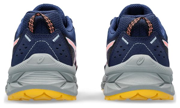 Chaussures de Trail Running Enfant Asics Pre Venture 9 GS Bleu Rose