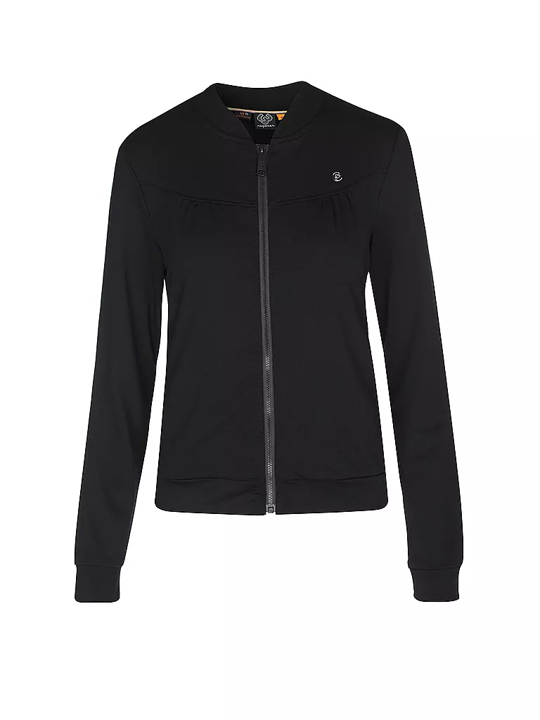 RAGWEAR Sweatjacke NESKA schwarz
