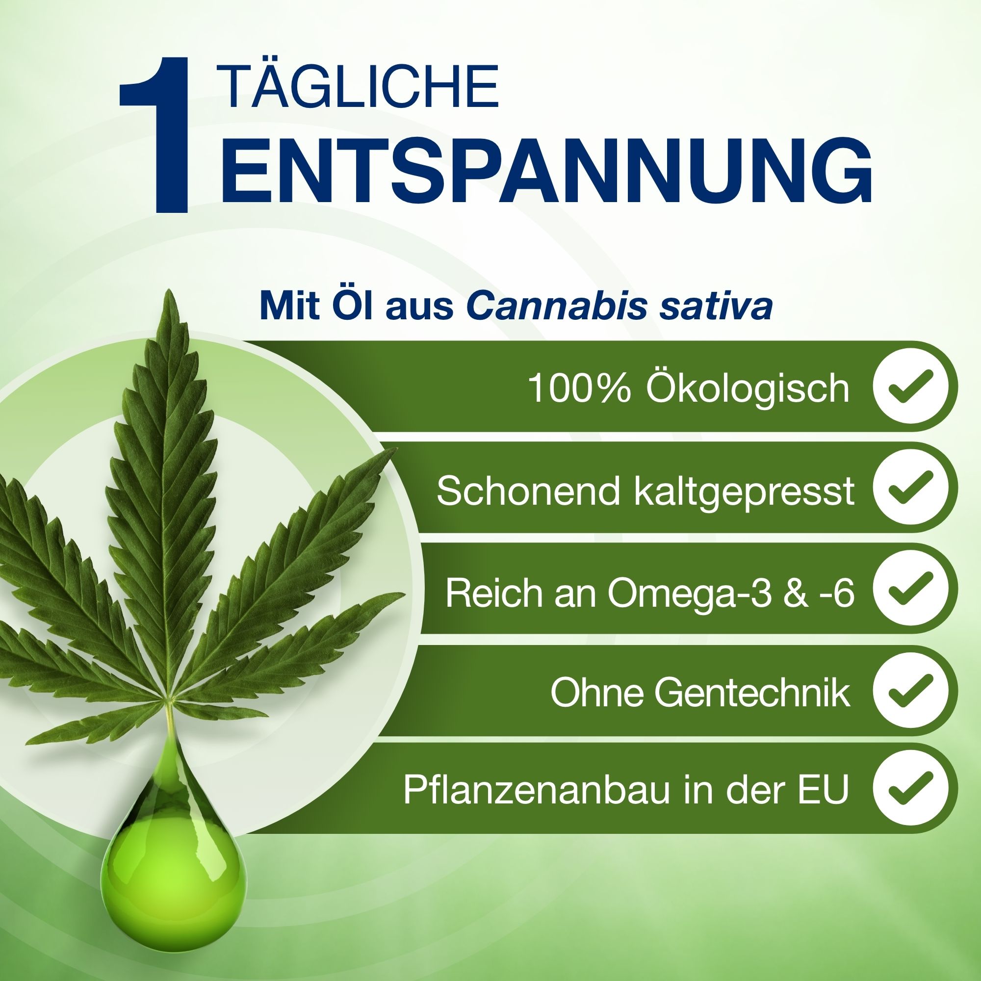 GELENCIUM® Cannabis Plus Kapseln mit Vitamin B12