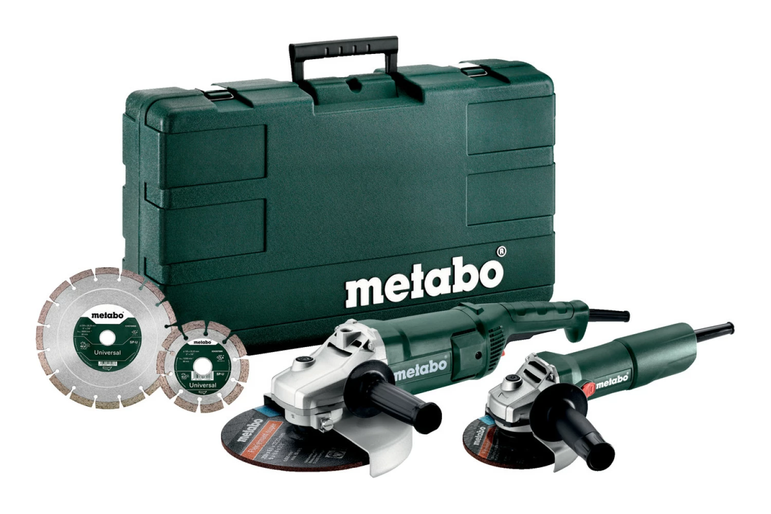 Metabo SET WE 2200-230   W 750-125 Haakse slijper combiset - 2200/750W - 230/125mm