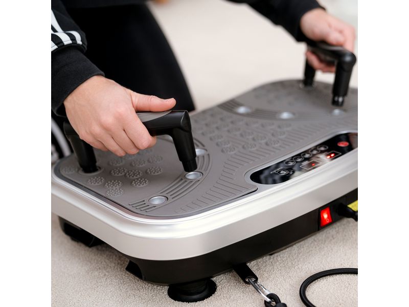 Bodi-Tek Vibrationstrainer Exercise Pro Vibrationstrainer mit 10 Programmen und 100 Intensitätsstufen